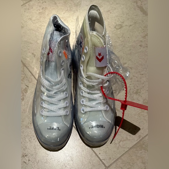 Off White High Tops - Picture 2 of 3